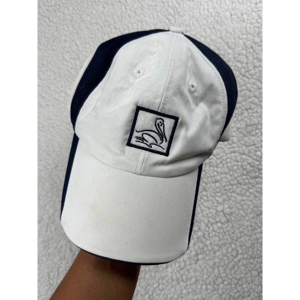 Imperial HT Pelican Hill Resort‎ Baseball Cap Navy White Adjustable Golf Hat